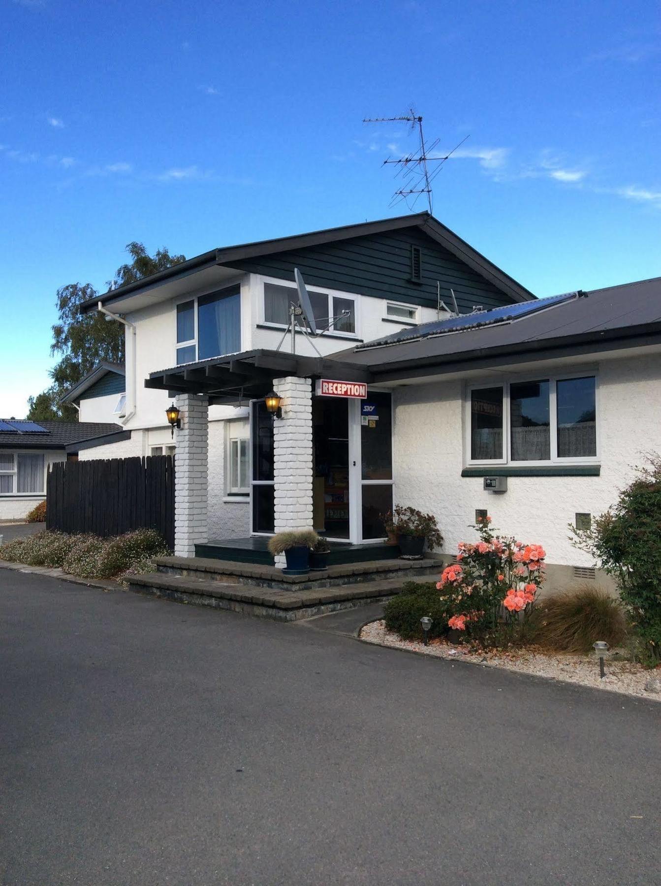 Belle Bonne Motel Christchurch Exterior foto